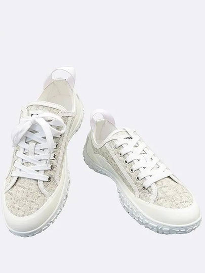 Unused 3SN277ZJW White Color Leather Oblique Low Top Sneakers 40 250MM - DIOR - BALAAN 2