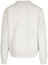 Mikoy Big Logo Cotton Sweatshirt Ecru - ISABEL MARANT - BALAAN 4