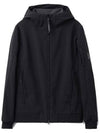 Lens Wappen Patch Zip Up Hoodie Black - CP COMPANY - BALAAN 6