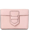 Presse Trifold Taurillon Grain Leather Half Wallet Bloom - DELVAUX - BALAAN 2