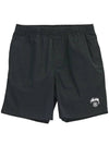 Men's Basic Stock Beach Shorts Black - STUSSY - BALAAN 1