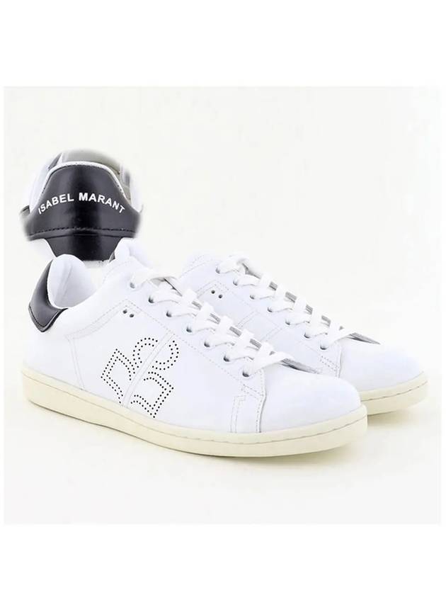 Bart Logo Low Top Sneakers White - ISABEL MARANT - BALAAN 3