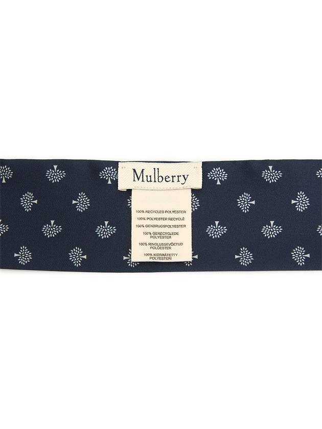 Women's Tree Jacquard Muffler Night Sky - MULBERRY - BALAAN 6