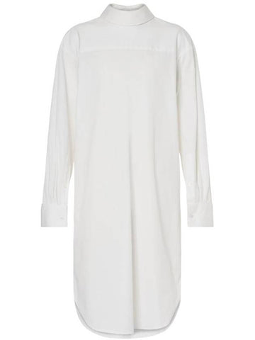 Dries Van Noten Short Dress In Cotton Poplin - DRIES VAN NOTEN - BALAAN 1