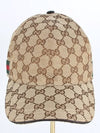 GG Canvas Ball Cap M - GUCCI - BALAAN 3