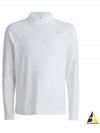 Men's Luxe Quarter Half Zip Layer Long Sleeve T-Shirt White - G/FORE - BALAAN 2