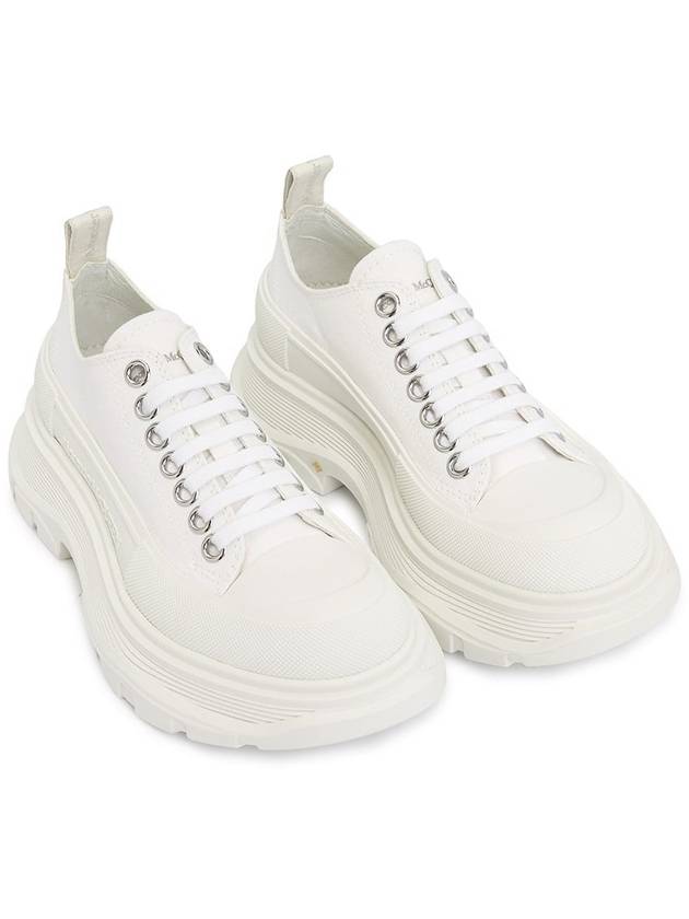 Tread Slick Low Top Sneakers White - ALEXANDER MCQUEEN - BALAAN 3