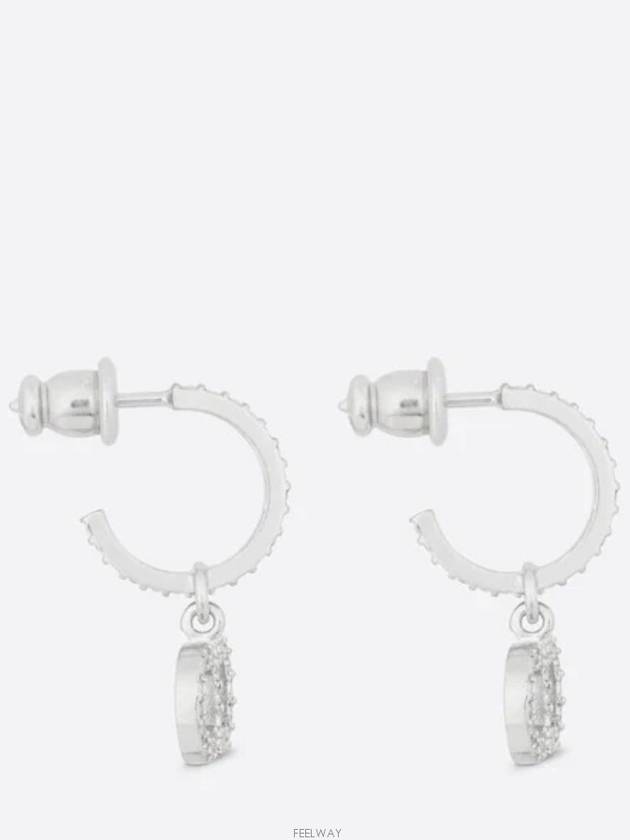 Claire D Lune Earrings Silver - DIOR - BALAAN 4