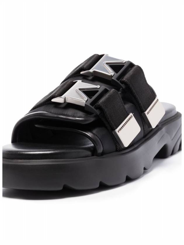 Flash Flat Slippers Black - BOTTEGA VENETA - BALAAN 7