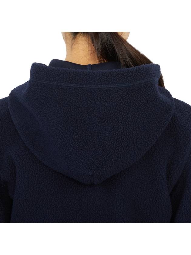 HO664NA NAVY Health Sherpa Women's Hoodie - SPORTY & RICH - BALAAN 8