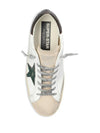 Superstar Brown Tab Low Top Sneakers White - GOLDEN GOOSE - BALAAN 3