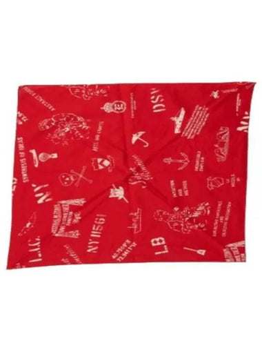 24 Printed Bandana C Red NY 24S1H036 OR475 BD009D - ENGINEERED GARMENTS - BALAAN 1