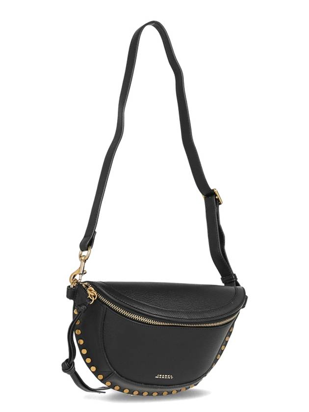 Skano leather belt bag black - ISABEL MARANT - BALAAN.