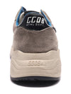 Running Sole Shiny Star Low Top Sneakers Beige - GOLDEN GOOSE - BALAAN 5