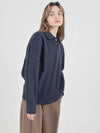 Modal Cable Collar Knit Navy - CHANCE'S NOI - BALAAN 6