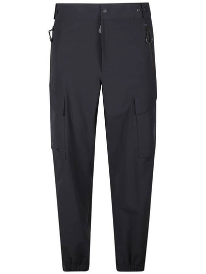 Grenoble Cargo Straight Pants Black - MONCLER - BALAAN 2