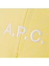 Charlie Logo Ball Cap Yellow - A.P.C. - BALAAN 6