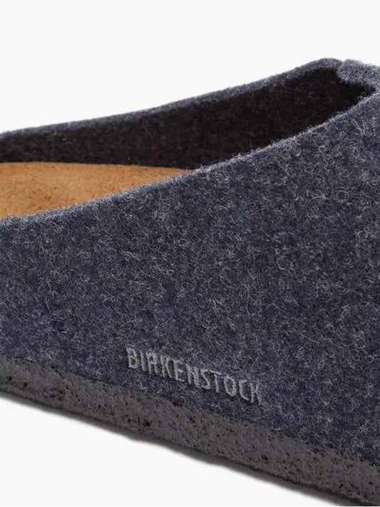 Zermatt logo ingrave wool felt slippers - BIRKENSTOCK - BALAAN 2