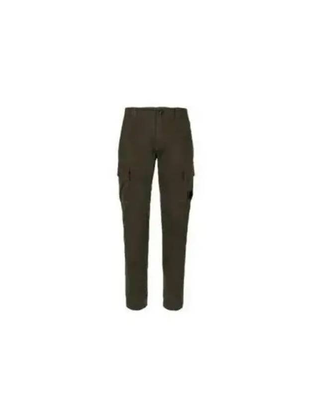 Lens Patch Stretch Satin Cargo Straight Pants Ivy Green - CP COMPANY - BALAAN 2