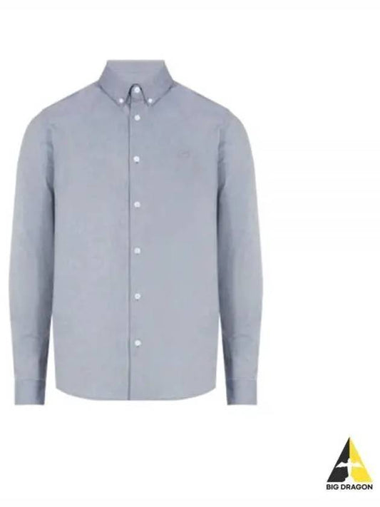 Men's Chemise GreGG Long Sleeve Shirt Grey - A.P.C. - BALAAN 2