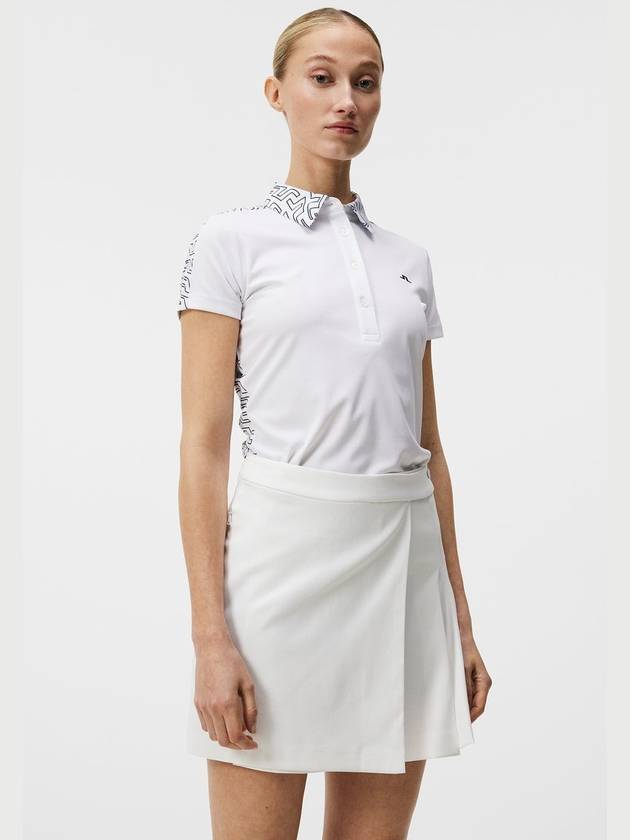 Golf Women's Cara Polo Shirt White - J.LINDEBERG - BALAAN 4