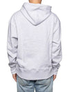 Milan Logo Hoodie Gray 3340MM515F - MSGM - BALAAN 5