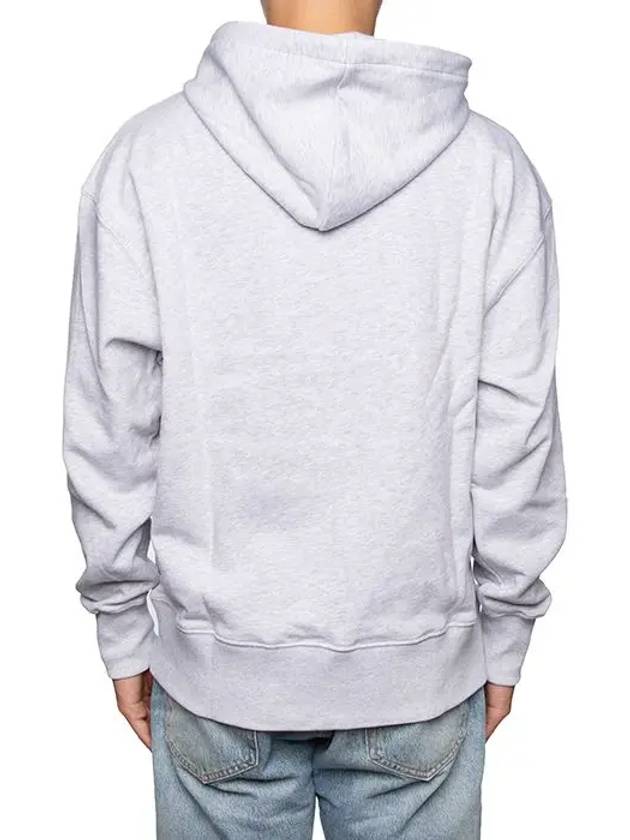 Milan Logo Hoodie Gray 3340MM515F - MSGM - BALAAN 5