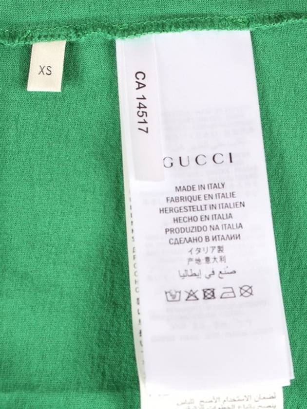 logo short sleeve - GUCCI - BALAAN 7