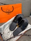 Izmir Sandal Calfskin & Noir - HERMES - BALAAN 11