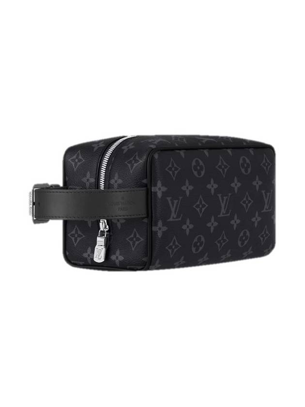 Trousse Toilette Locker Dopp Kit Monogram Eclipse Pouch Bag Black - LOUIS VUITTON - BALAAN 3