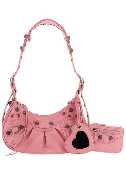 Le Cagole XS Lambskin Shoulder Bag Pink - BALENCIAGA - BALAAN 2