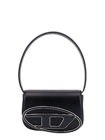 1DR Nappa Leather Shoulder Bag Black - DIESEL - BALAAN 2