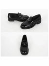 Unlined Brushed Leather Loafers Black - PRADA - BALAAN 3