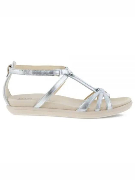 Women's Simpil Strappy Sandals Pure Silver - ECCO - BALAAN 1