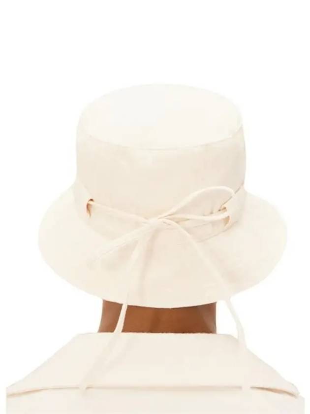 Le bob Gadjo Bucket Hat Offwhite - JACQUEMUS - BALAAN 7