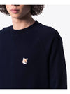 Fox Head Patch Classic Sweatshirt Navy - MAISON KITSUNE - BALAAN 3