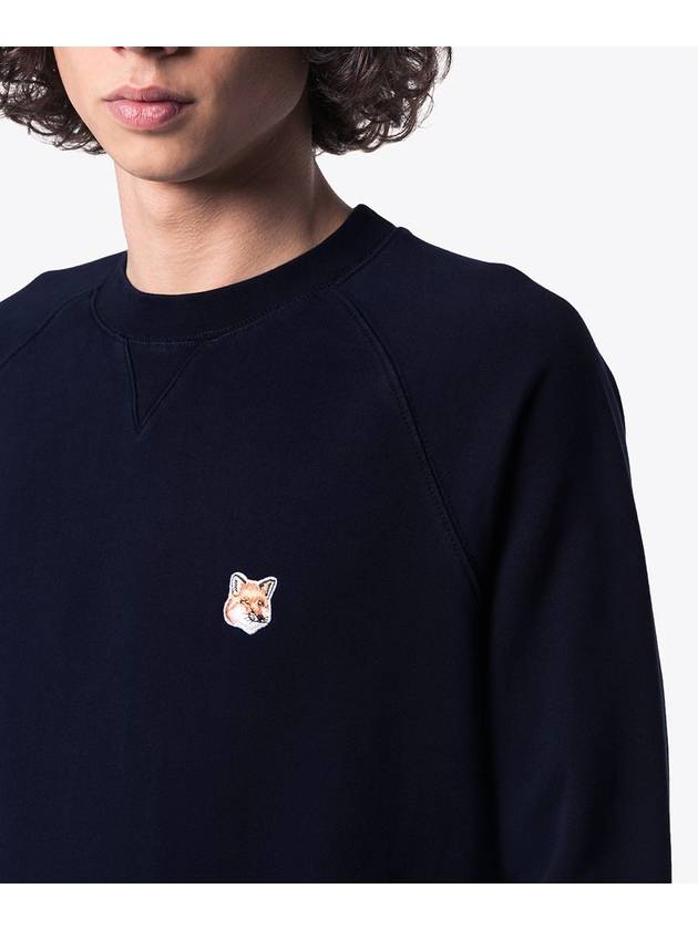 Fox Head Patch Classic Sweatshirt Navy - MAISON KITSUNE - BALAAN 3