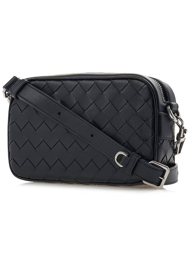 Intrecciato Camera Mini Cross Bag Black - BOTTEGA VENETA - BALAAN 3