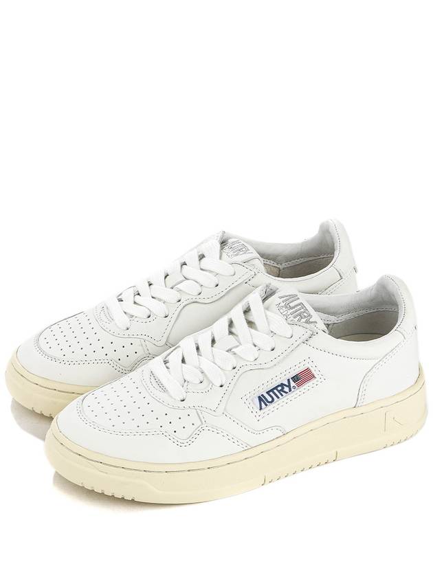 Medalist Goatskin Low Top Sneakers White - AUTRY - BALAAN 2