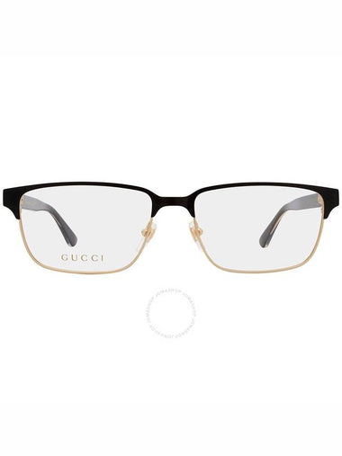 Gucci Demo Rectangular Men's Eyeglasses GG0383O 004 58 - GUCCI - BALAAN 1