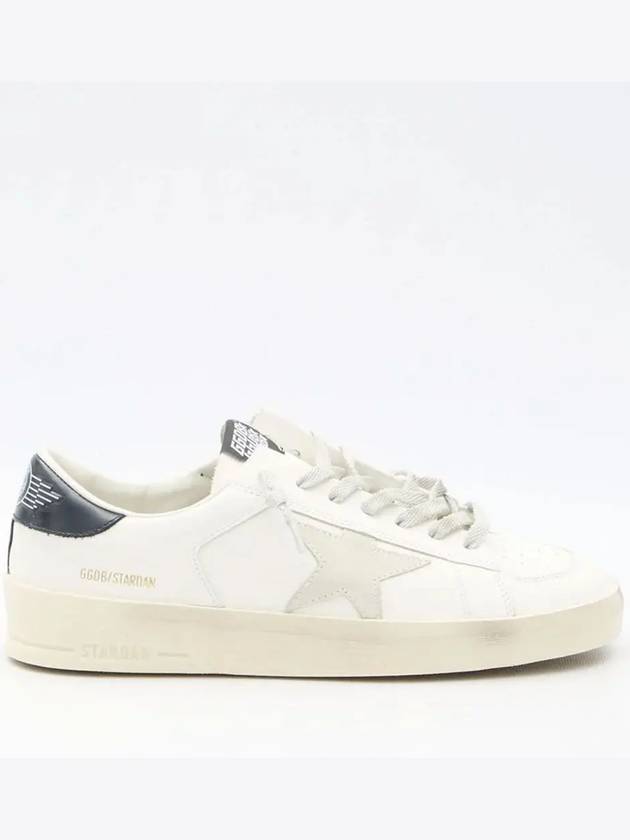 Stardan Black Tab Low Top Sneakers White - GOLDEN GOOSE - BALAAN 3