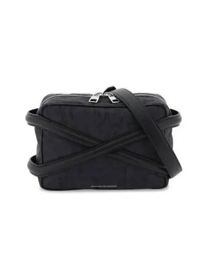 Harness Leather Detail Camera Cross Bag Black - ALEXANDER MCQUEEN - BALAAN 2