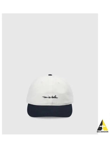 TRAVISMATHEW Unisex Color Block Matthew Cap Ivory - TRAVIS SCOTT - BALAAN 1