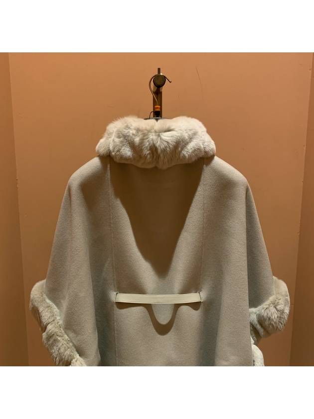 Loro Piana Salzburg Cashmere Cape Inca Stone - LORO PIANA - BALAAN 6