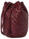 Pom Pom Double Jump Bucket Bag Bordeaux - DRAGON DIFFUSION - BALAAN 3