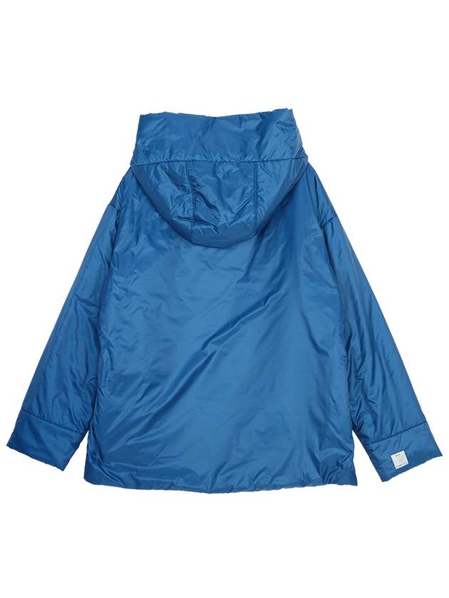 Greenda Hooded Padding Blue - MAX MARA - BALAAN 3