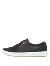 Soft 7 Low Top Sneakers Black - ECCO - BALAAN 2