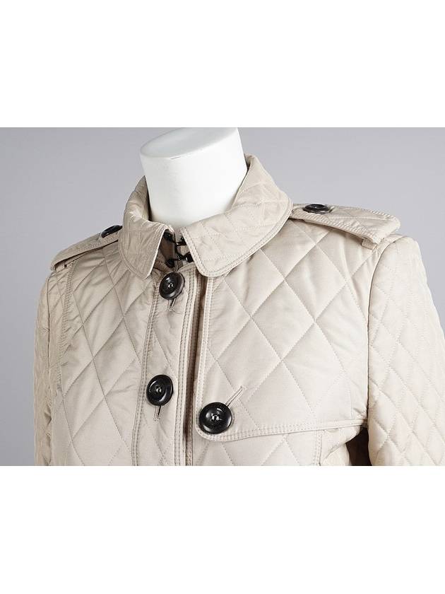 Quilted trench coat - BURBERRY - BALAAN 7