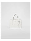 Re-Edition 1995 Brushed Leather Hand Mini Bag White - PRADA - BALAAN 2