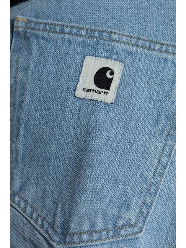 Carhartt WIP Jeans With Logo, Women's, Blue - CARHARTT WIP - BALAAN 5